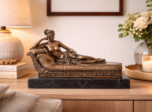 Bronze skulptur venus victrix - skulptur,