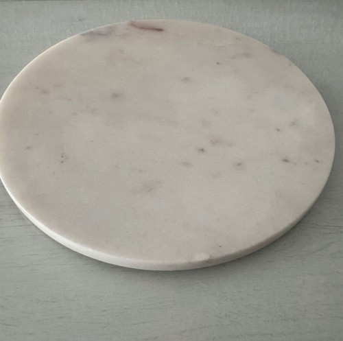 Marmorplatte marble rund - rund, h&m
