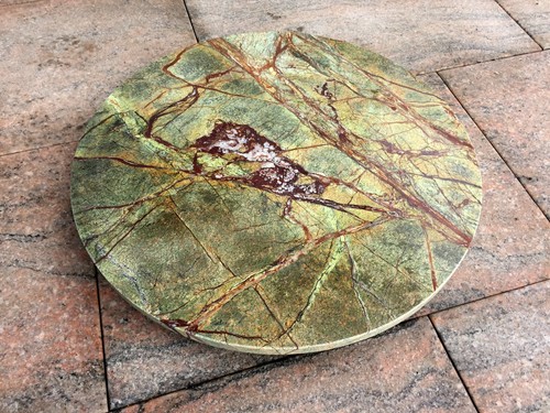 Runde marmor tischplatte - runde,