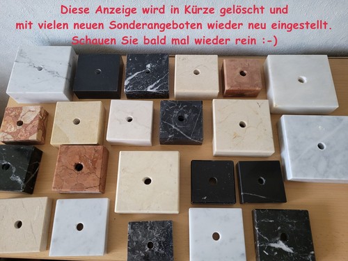 Große auswahl marmorsockel - große, auswahl: