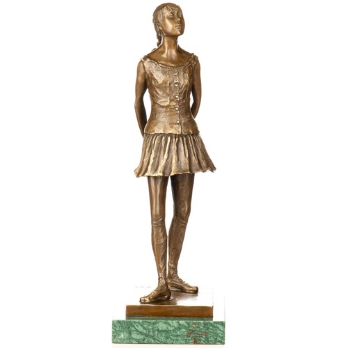 Bronze skulptur tänzerin der - tänzerin,