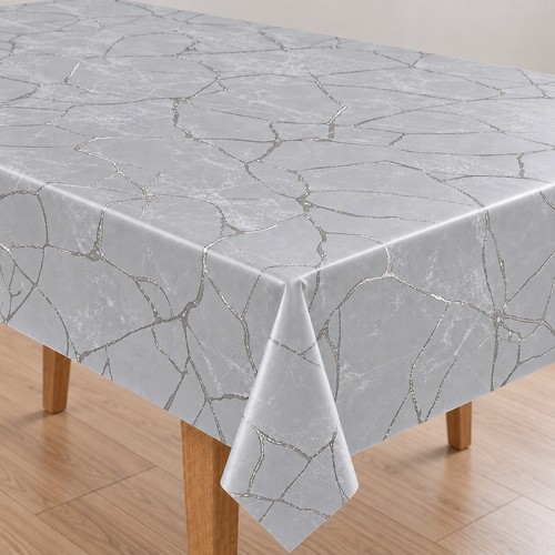 Pvc tischdecke marmor grau - tischdecke,