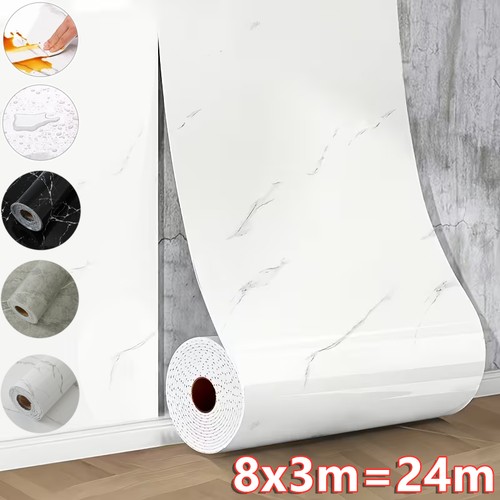 24m weiß 3mm dicke - 24m, marmor