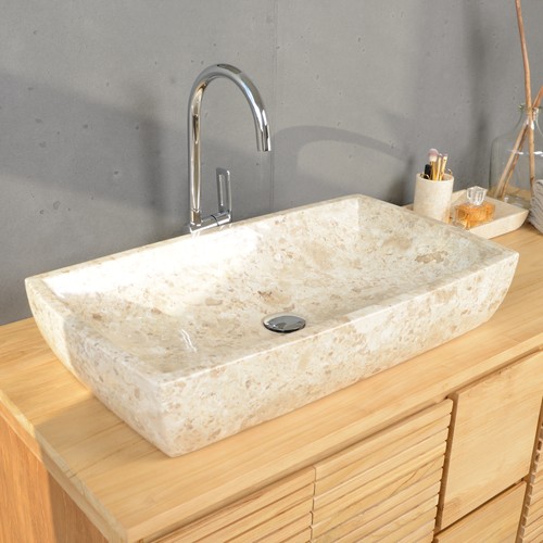 Marmor waschbecken mara - marmor-waschbecken,