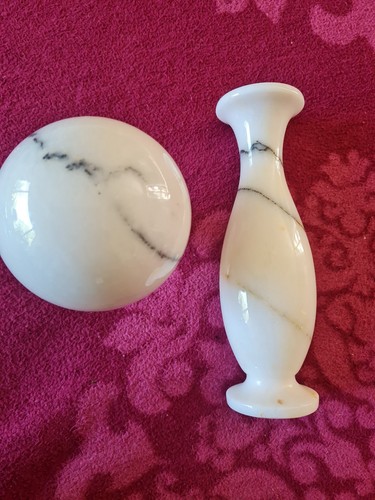 Marmorvase aus carraramarmor - marmorvase,