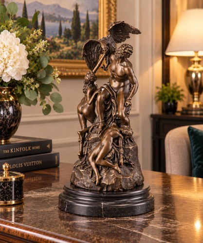 Bronze skulptur prometheus - bronze,
